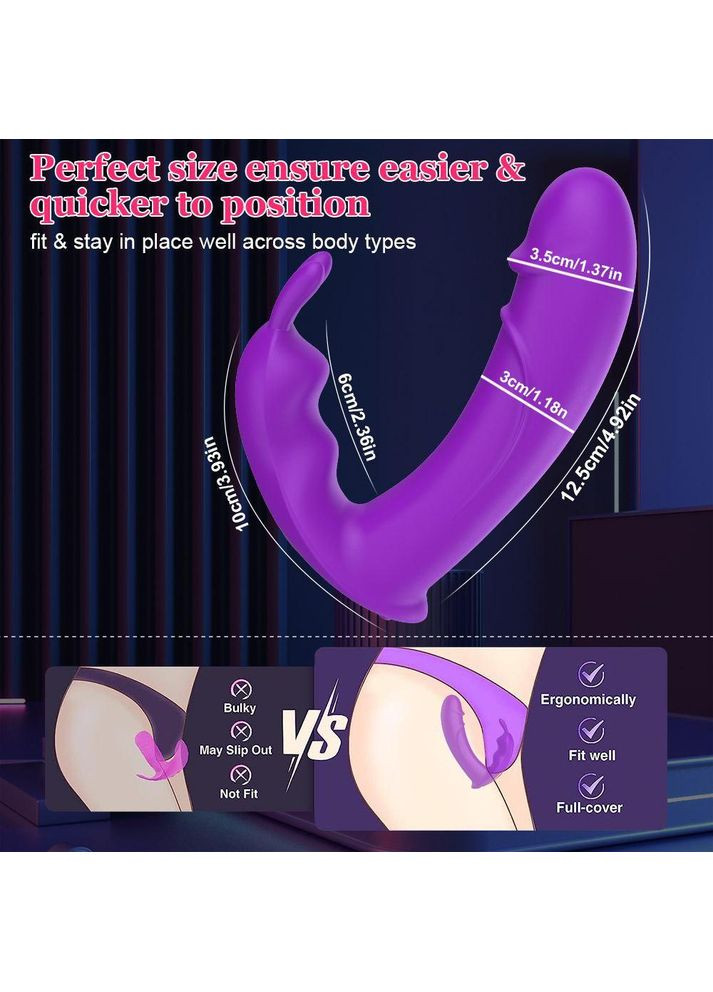 Вибратор вагинально клиторальный, женская стимуляция влагалища и клитора, интимные игрушки Mr.G3 Ares (372601103)