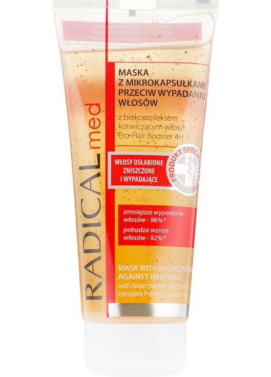 Маска проти випадіння волосся з мікрокапсулами Radical Med Mask 200ml (789794-31157013) Farmona (368642499)