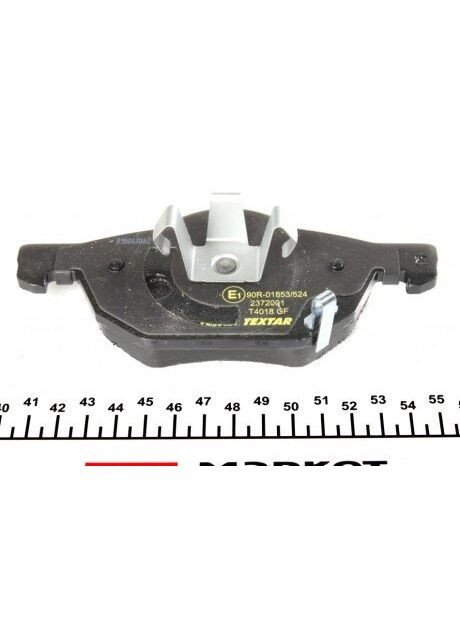 Колодки тормозные (передние) Honda Accord 03-12 (Teves) Q+ 2372001 UA63 Textar (339662316)