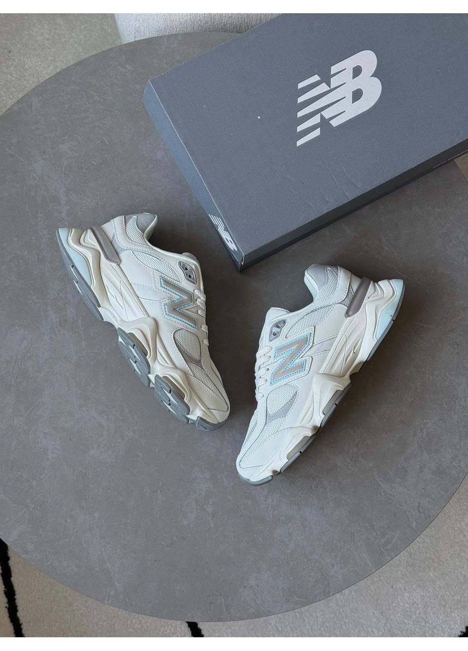 Кроссовки женские New Balance Reflection Quarry Blue No Brand 9060 светло-серые демисезоны (368867216)
