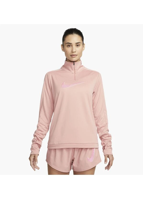 Кофта 1/4 Dri-Fit Swoosh Peach FB4687-618 Nike (398057828)
