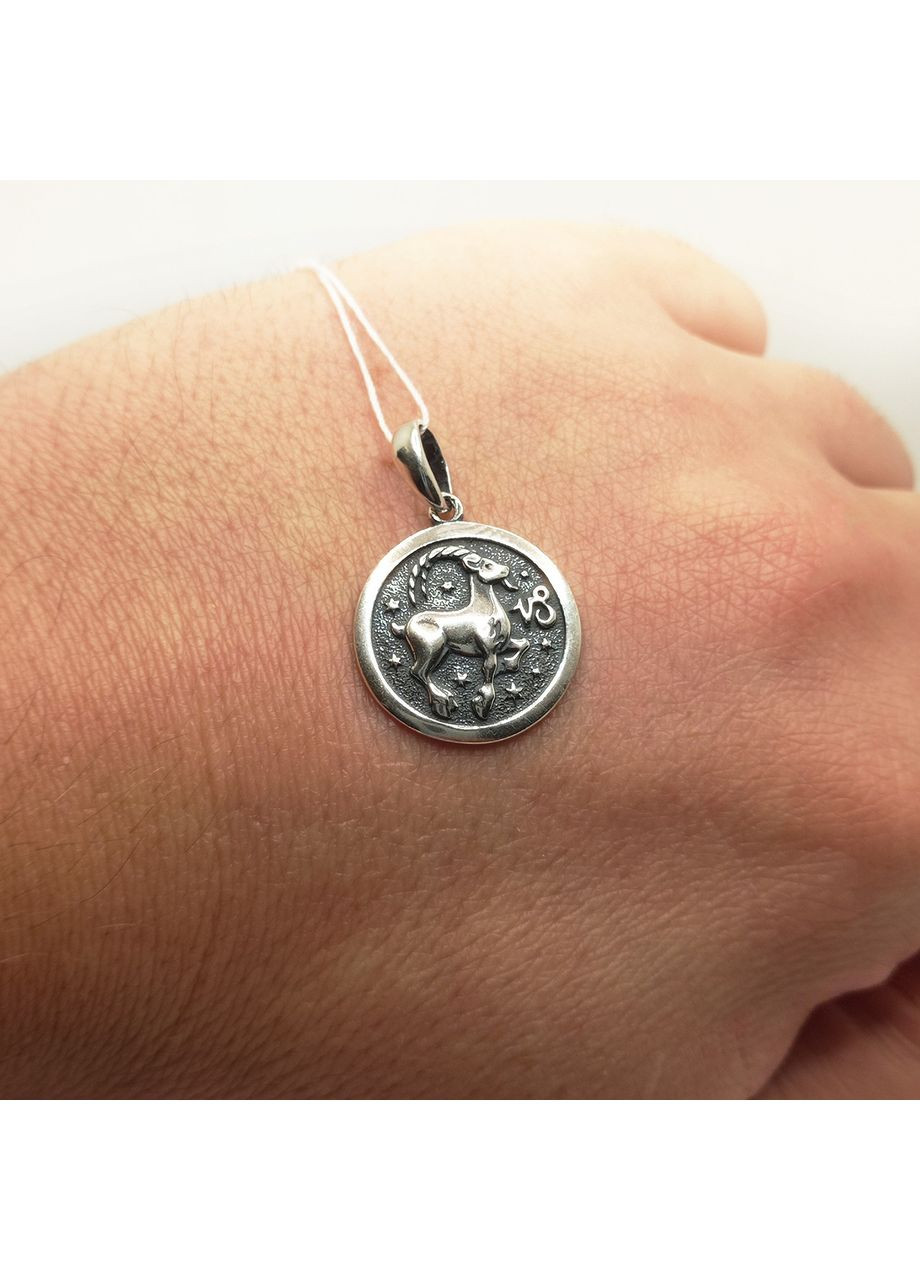 Зодіак козеріг срібло 925° 2,93г. чорніння (3651) Elis-s (367591527)