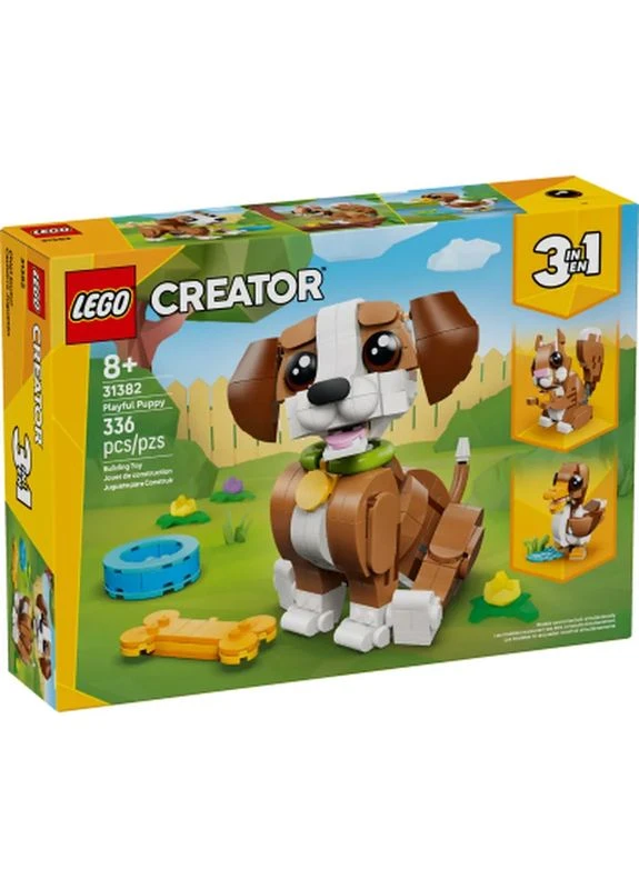 Конструктор Creator Чарівні тварини: грайливе цуценя (31382) Lego (398158802)