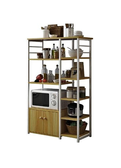 Стелаж кухонний з дерева Алмайра зефір-сієна (СТА-00612005) No Brand (327868290)