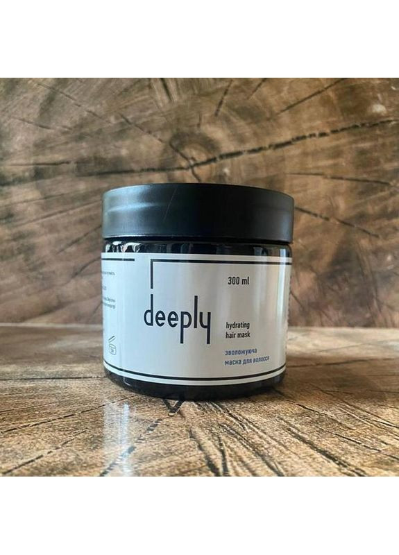 Зволожуюча маска для волосся Hydrating Mask, 300 мл Deeply (365842260)