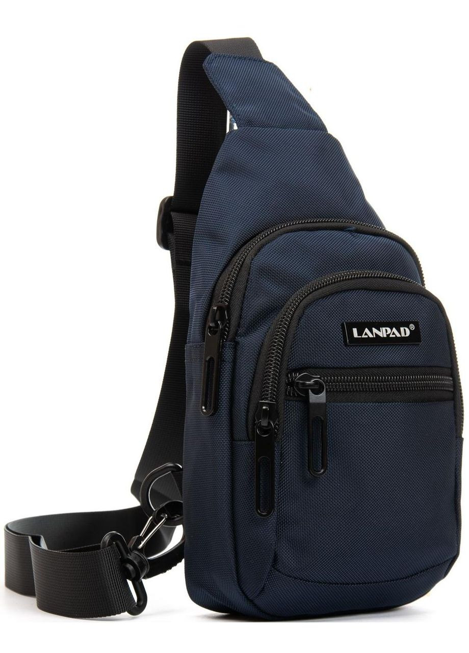 Сумка чоловіча через плече Синя Lanpad (363263570)