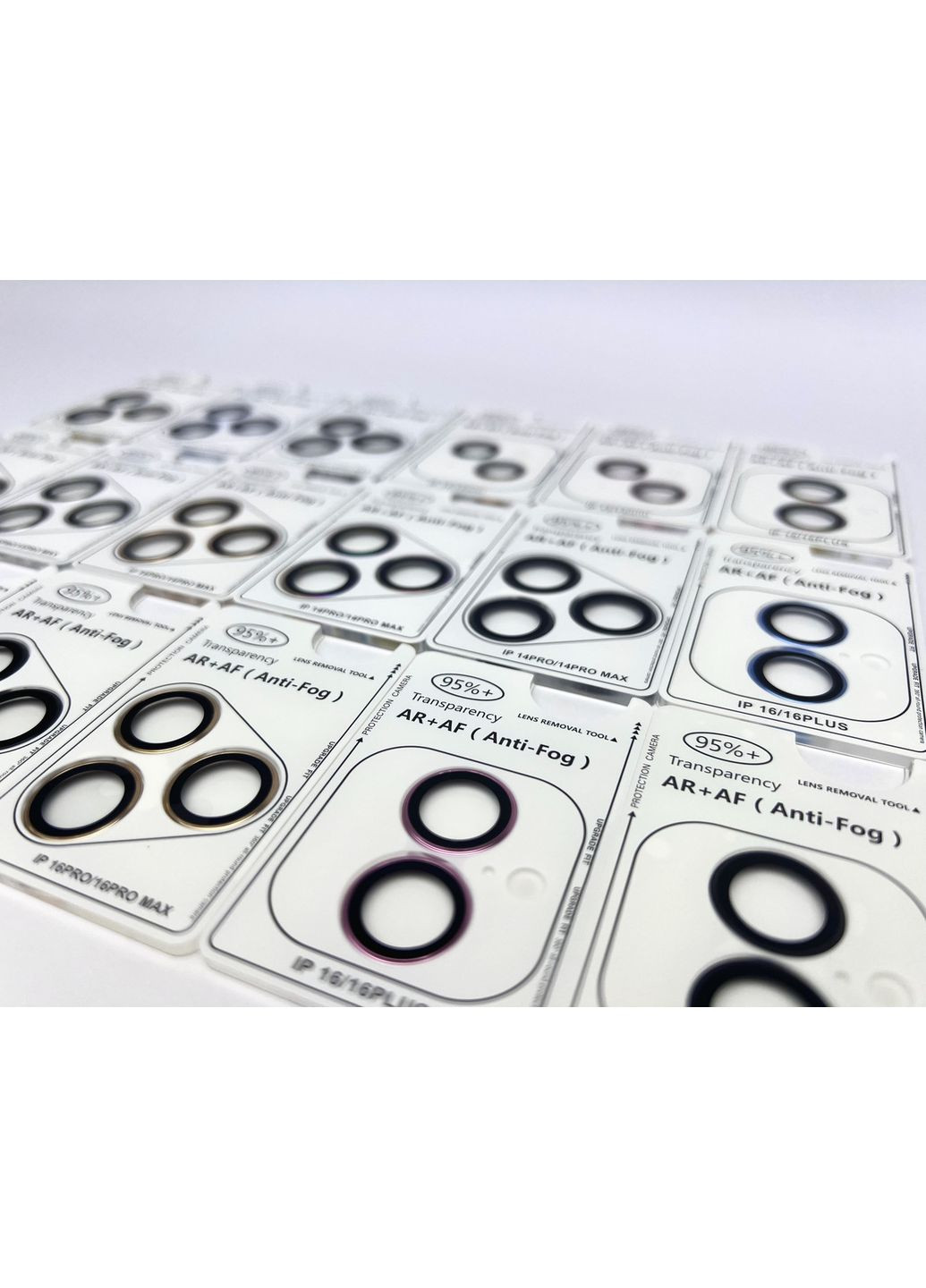 Окремі лінзи на камеру для 14 / 14+ захисне скло AR + AF айфон комплект 2 шт camera lens Black / No Brand (369137089)