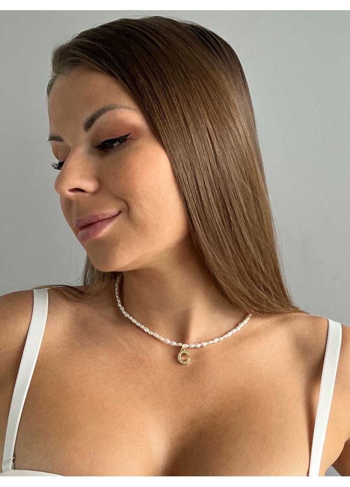 Чокер с буквой С (5372) LeBijou (368559190)