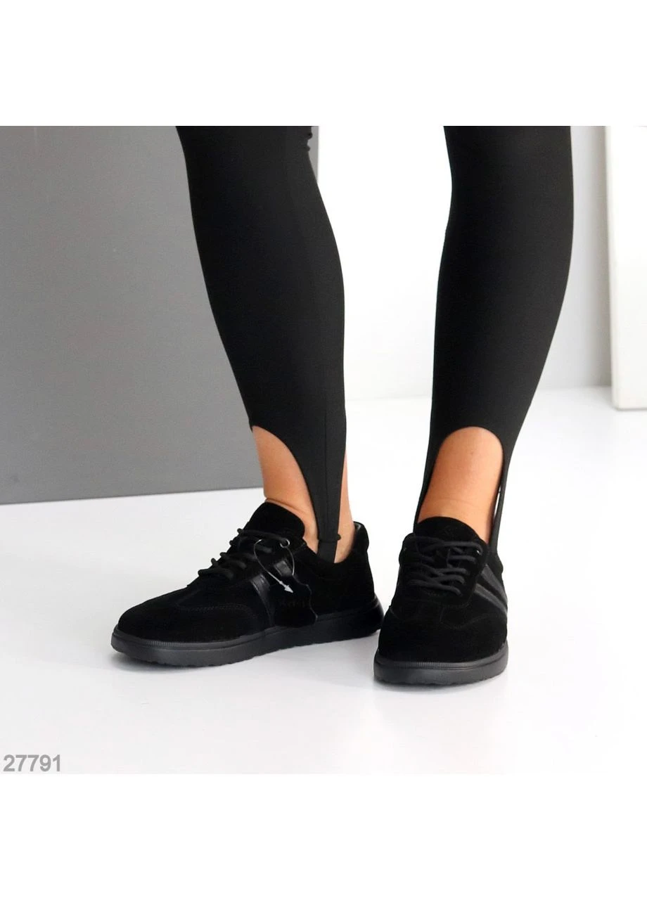 Черные женские кеды No Brand
