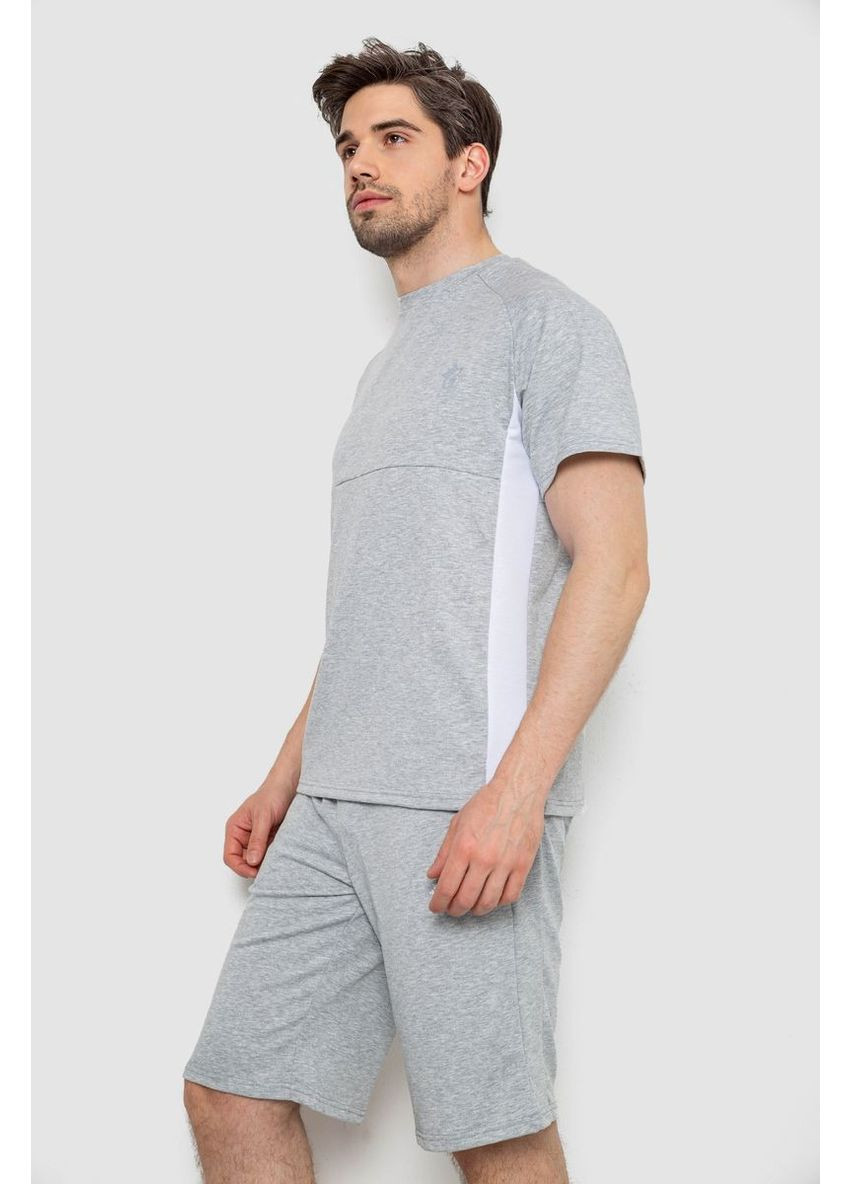 Сірий демісезонний костюм чоловічий повсякденний Sport Line