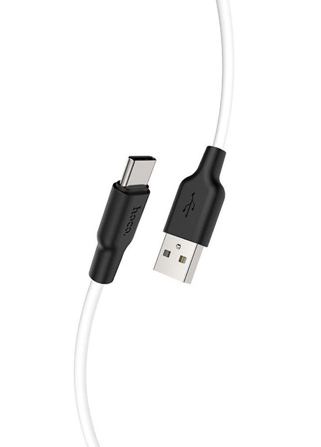 Кабель X21 Plus USB для Type-C 1m колір чорно-білий ЦБ-00245379 Hoco (282743711)