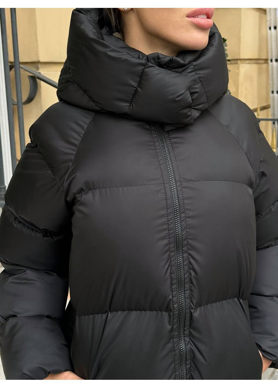 Черный зимний Пуховик Vakko
