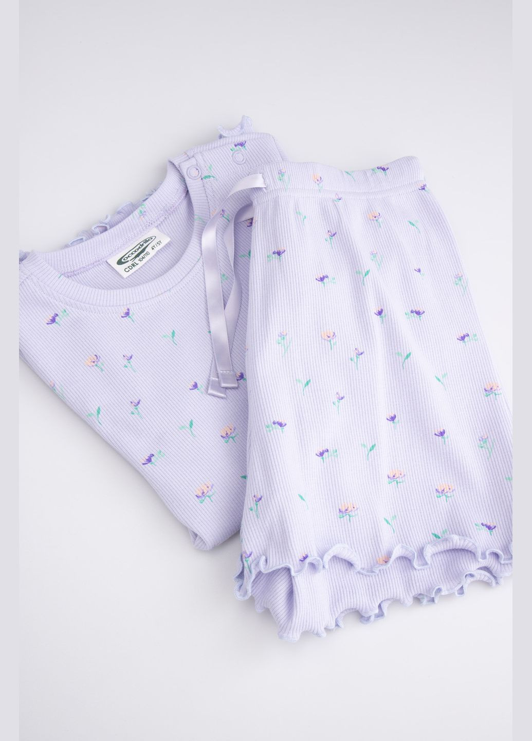 Фиолетовая всесезон пижама Coccodrillo