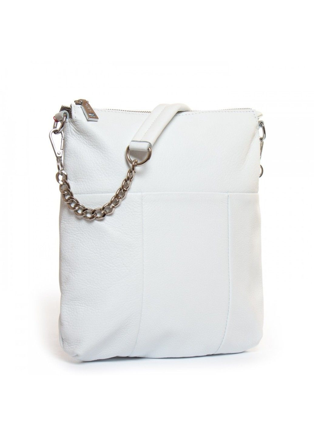 Женская кожаная сумка 2030-9 white Alex Rai (282955203)
