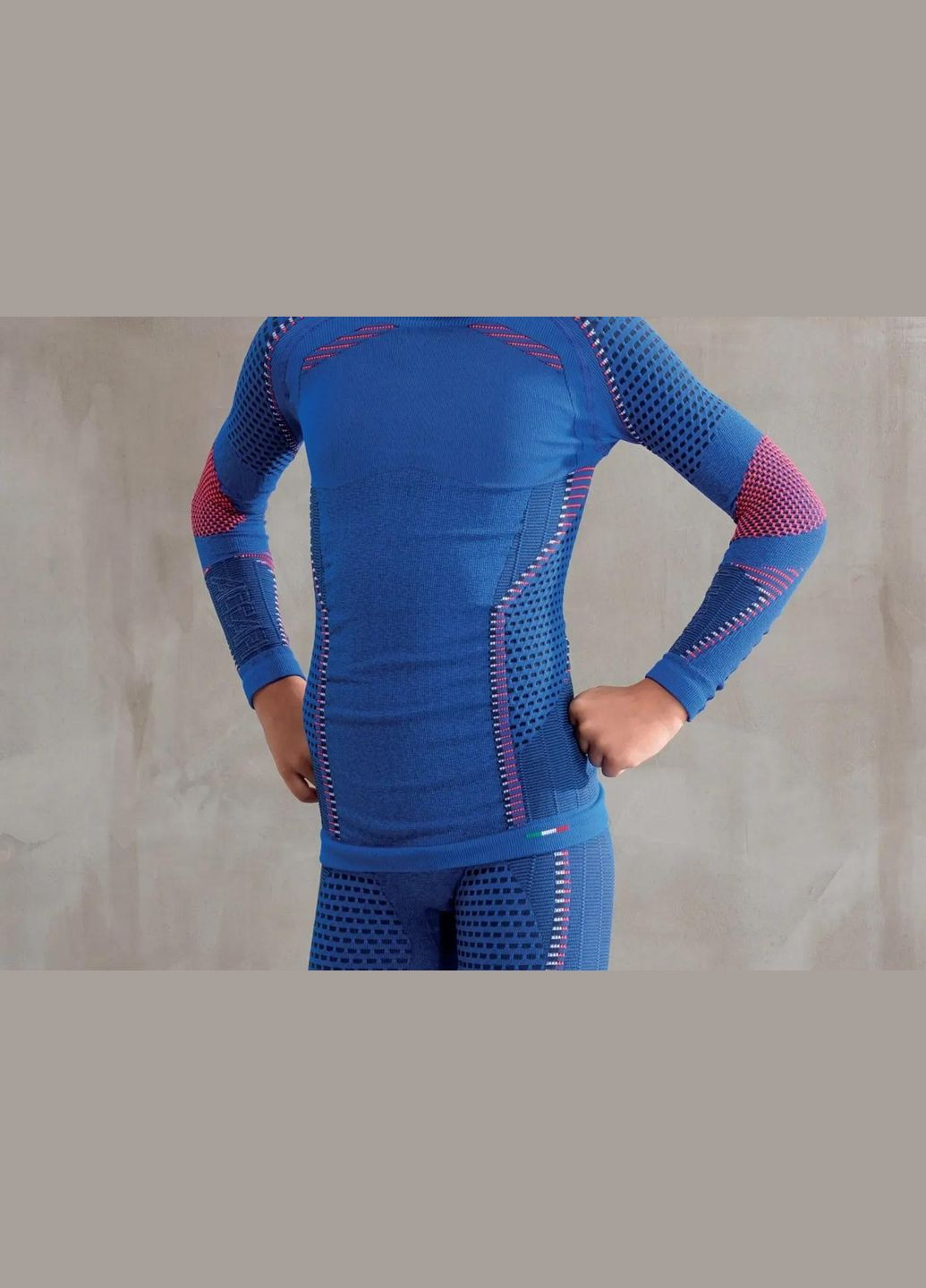 Термофутболка с длинным рукавом детская Ergoracing, Black/Anthracite, Accapi (334669688)