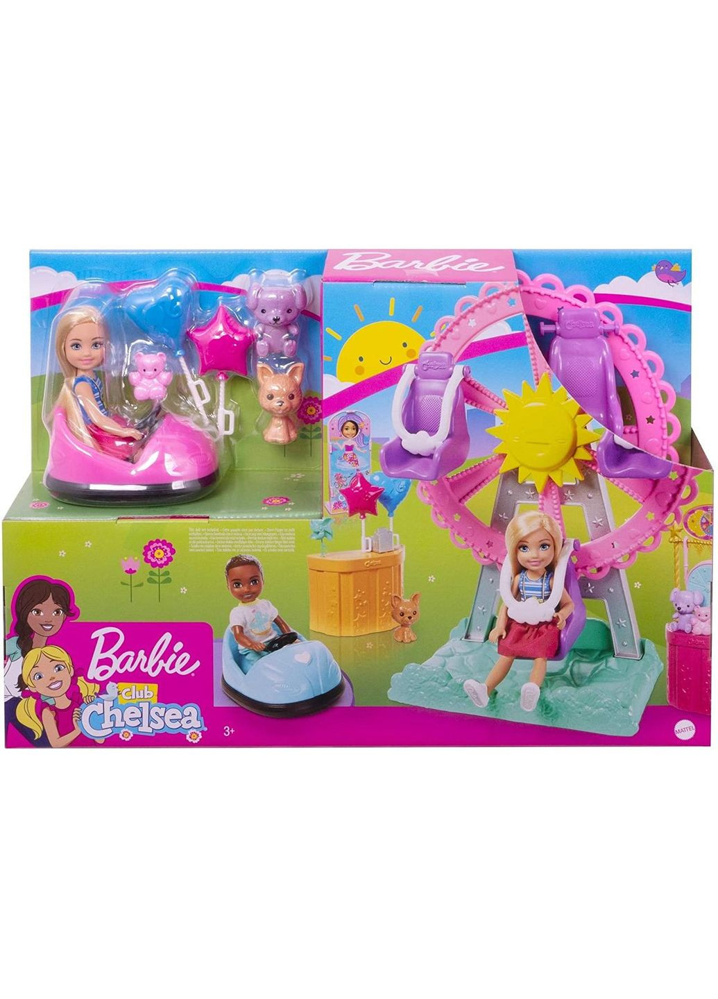 Клуб Барби Кукла Челси на аттракционах Игровой набор Карнавал Club Chelsea Doll and Carnival Playset Barbie (365251545)