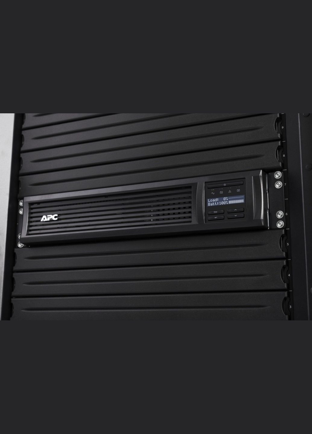 Джерело безперебійного живлення Smart-UPS 1500VA/1000W, RM 2U, LCD, USB, SmartConnect, 4xC13 APC (314980278)