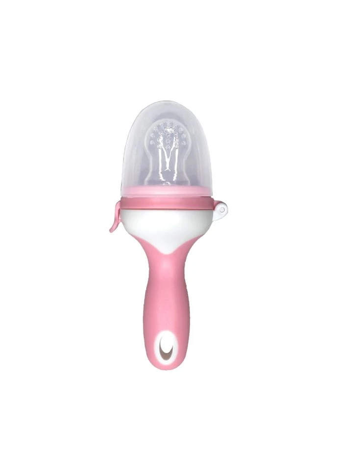 Ниблер для прикорма малышей Mega Zayka MGZ-0006(Pink) с ручкой Megazayka (302673262)