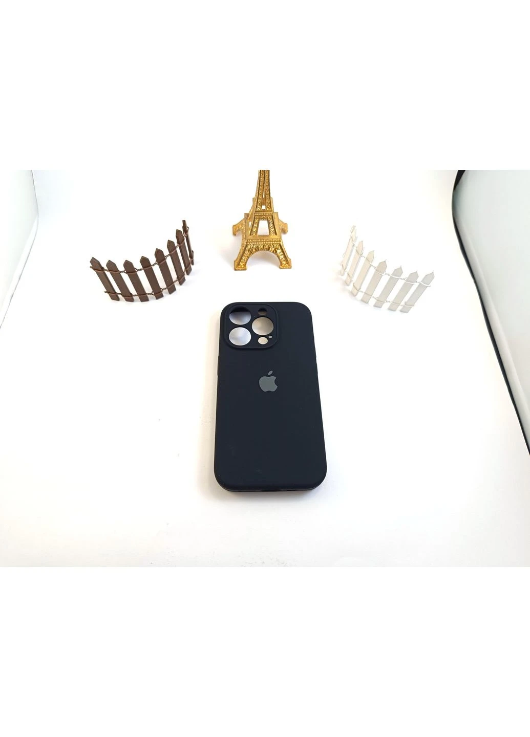 Чохол для Iphone 15 Pro BLACK, Оригінальний силіконовий чохол для АйФОН 15 ПРО чорний Silicone Case (396507954)