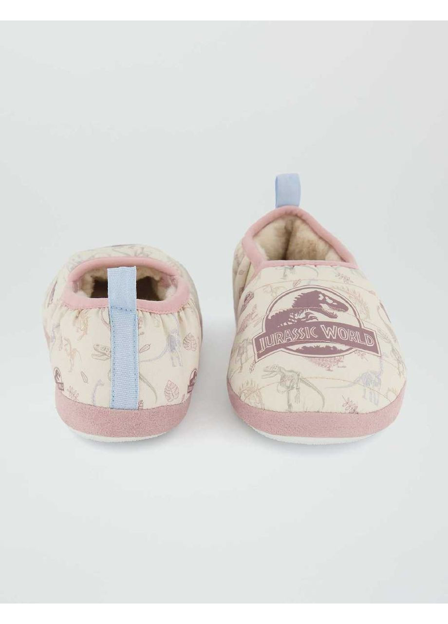 Молочные тапочки для дома,молочный в узоры, Kiabi