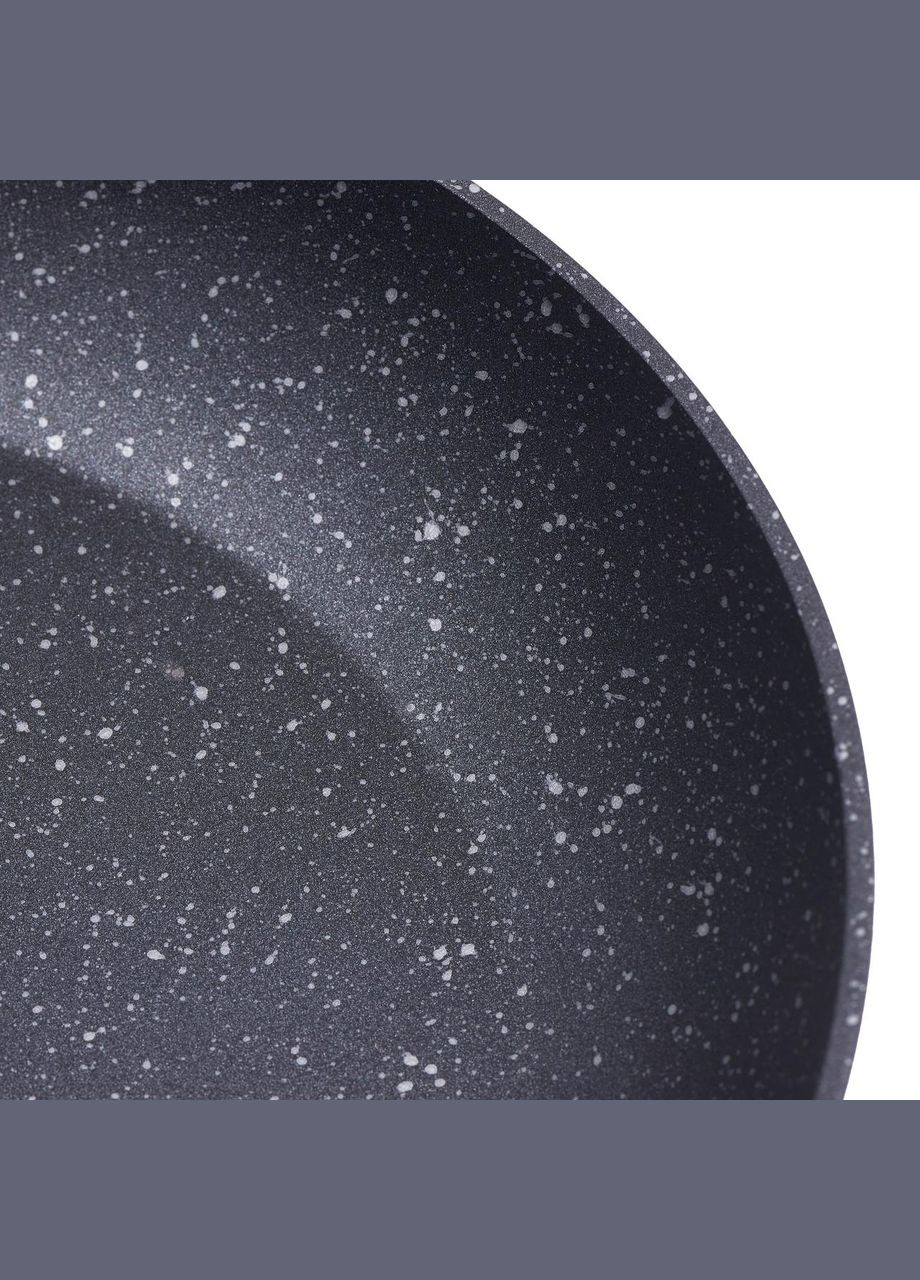 Сковорода з антипригарним покриттям і скляною кришкою 28 см (88-222-107) Krauff (334009643)