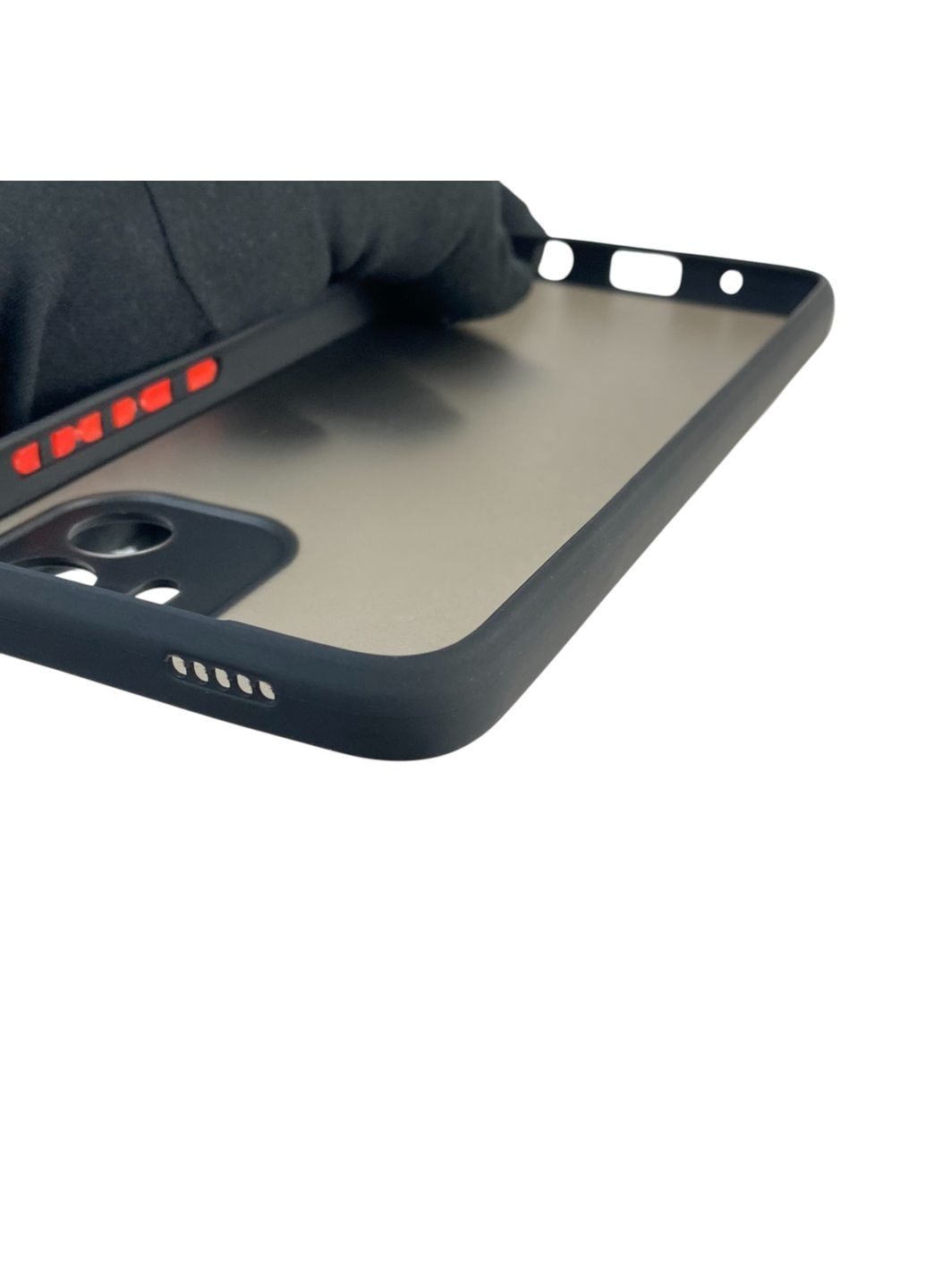 Чехол для телефона Redmi A2 с 3D принтом бантиков с высокими бортами на сяоми редми а2 черный Xiaomi (366389726)