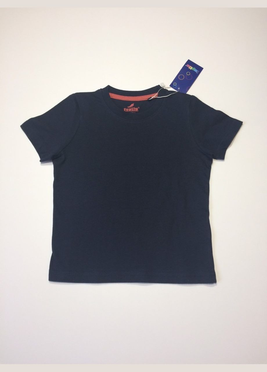Темно-синяя летняя футболка Lupilu
