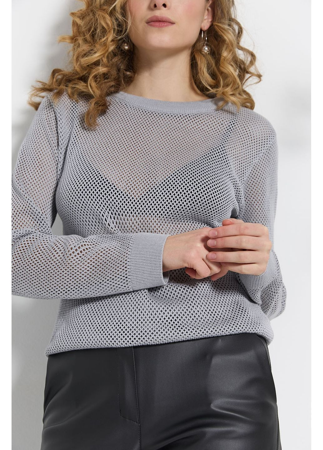 Джемпер ажур 2544 Triko Bakh (369095620)
