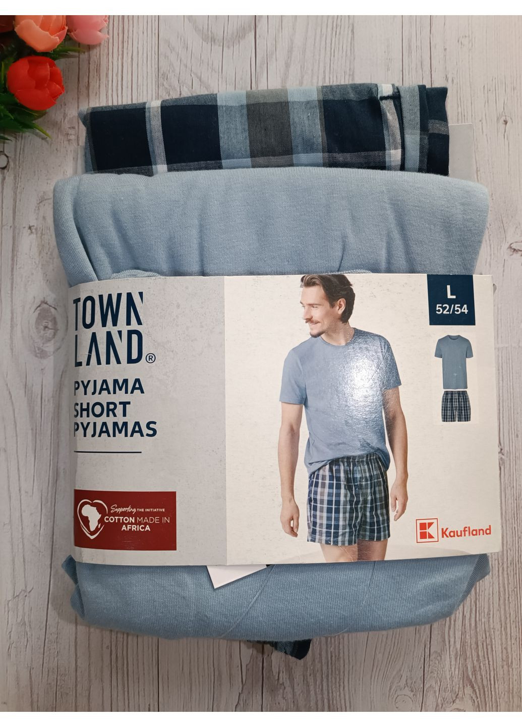 Мужская пижама летняя town land (356447369)