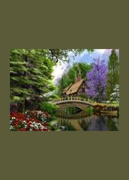 Картини за номерами Алмазна мозаїка зі стразами на підрамнику Дзеркальна заплаву 40*50 см Josef Otten (317259733)