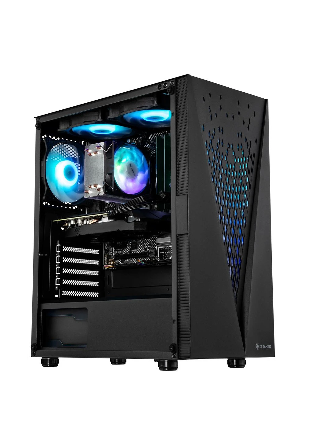 Комп’ютер персональний Complex Gaming AMD Ryzen 5 5600X/B450/16/500F+1000/NVD3060-12/FreeDos/G2055 2E (316390778)