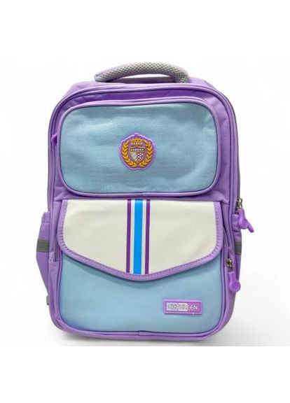 Рюкзак школьный, размер: 31х16х40 см (1 отделение, разделитель, 2 передних кармана, 2 боковых кармана, нагрудный ремень) голубой MIC (372469005)