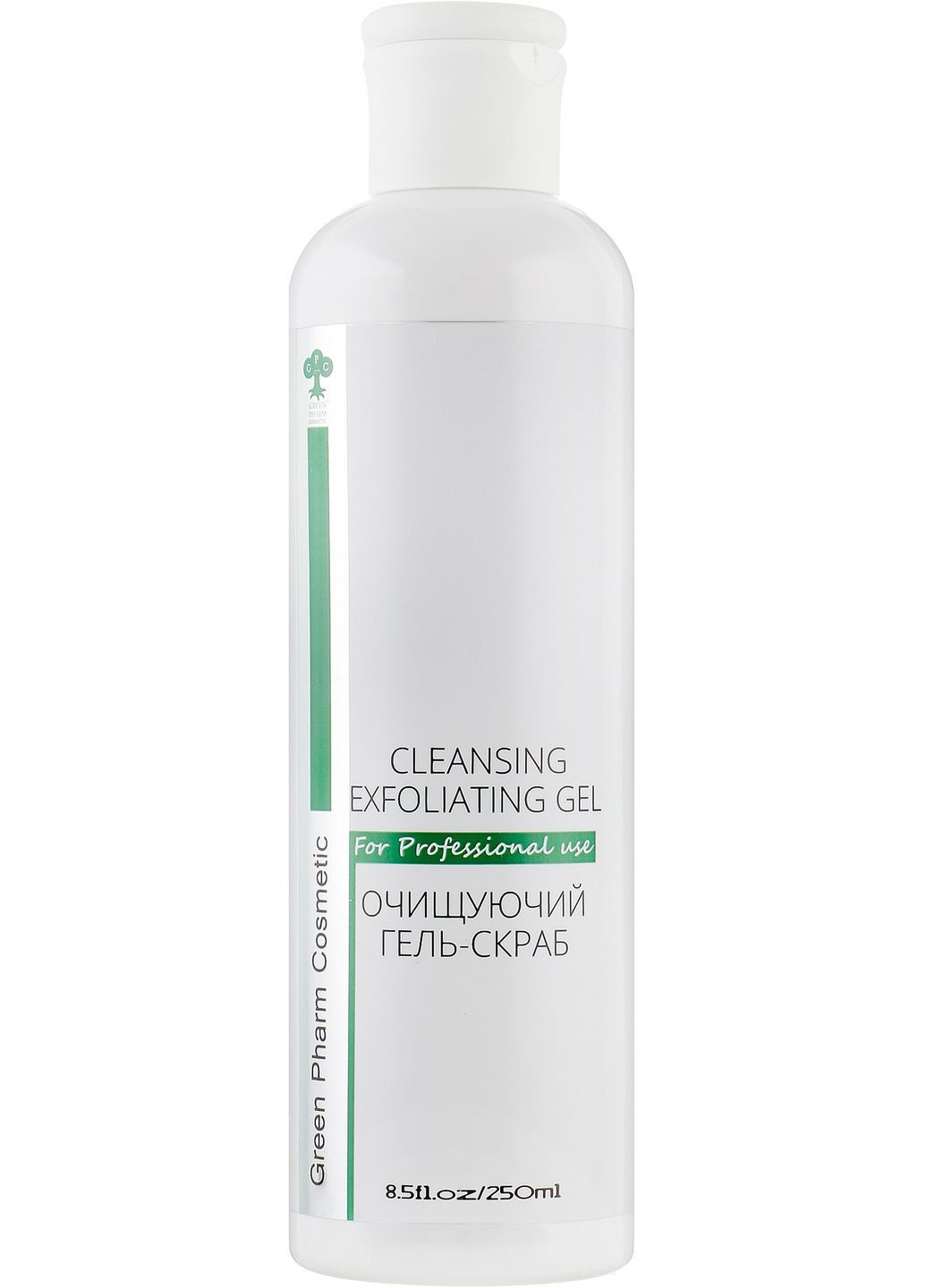 Green Pharm Cosmetic Очищуючий гель-скраб для обличчя PH 5,5 250ml (2-638949) — Крем, Україна (369791066)