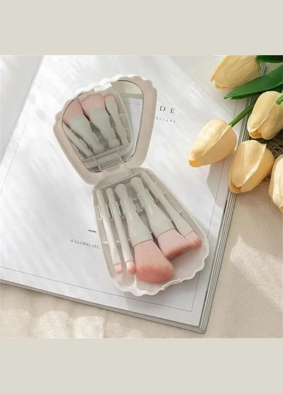 Подарочный набор кисточек для макияжа "кача" (5 шт.), комплект кистей для макияжа, подарок, косметика, кисти, кисточки Fashion Jewelry (337718657)