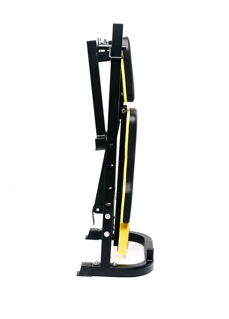 Тренувальна лавка WB-003 горизонтальна для жиму зі стійкою під штангу Besport (360801964)