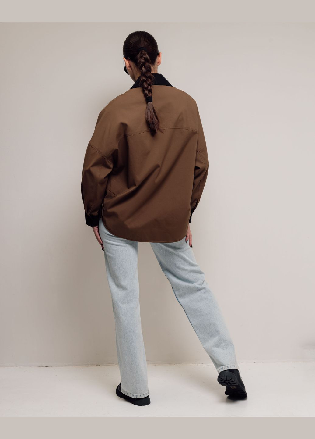 Ветровка коричневая Clasna (319149682}