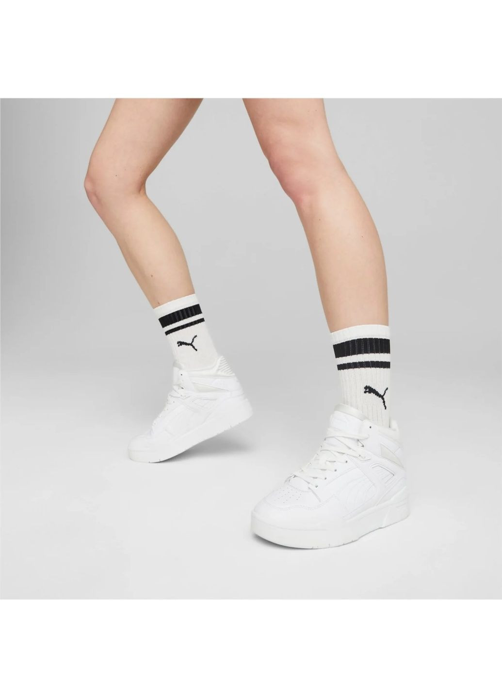 Кроссовки женские Slipstream Mid White 386565-02 Puma белые (364838907)