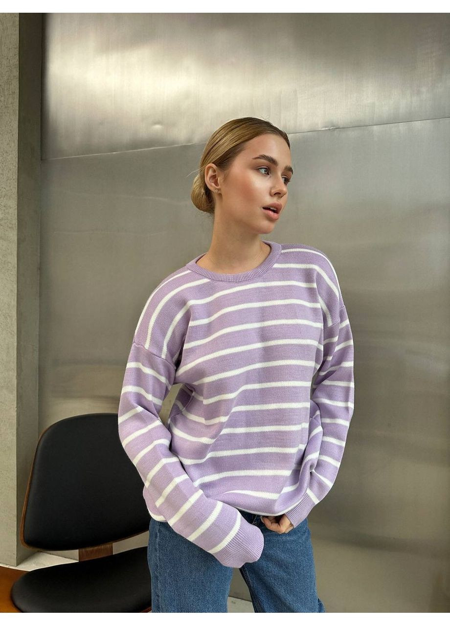 Лавандовий демісезонний жіночий светр Avanti