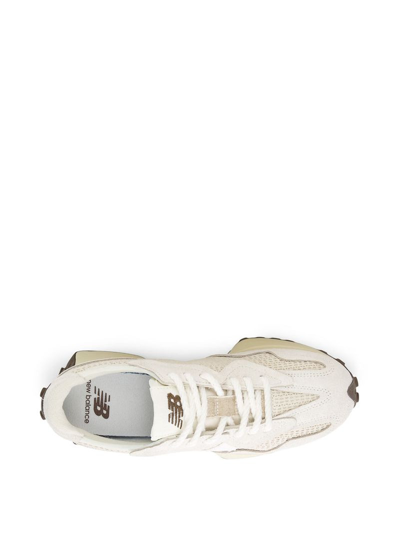 Білі всесезонні жіночі кросівки u327wva білий замша New Balance