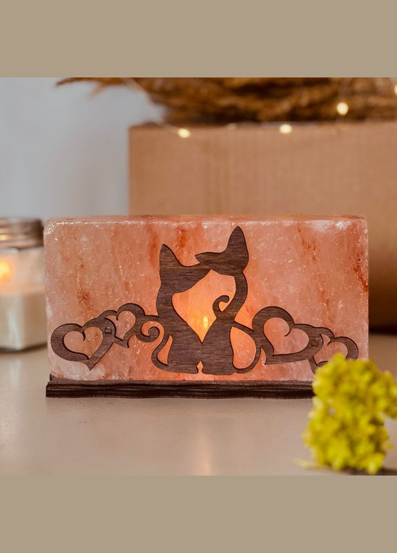 Соляний світильник сольова лампа 100% із рожевої Гімалайської солі 2 кг на кімнату 15 – 17 кв.м. (6630093) No Brand (316231051)