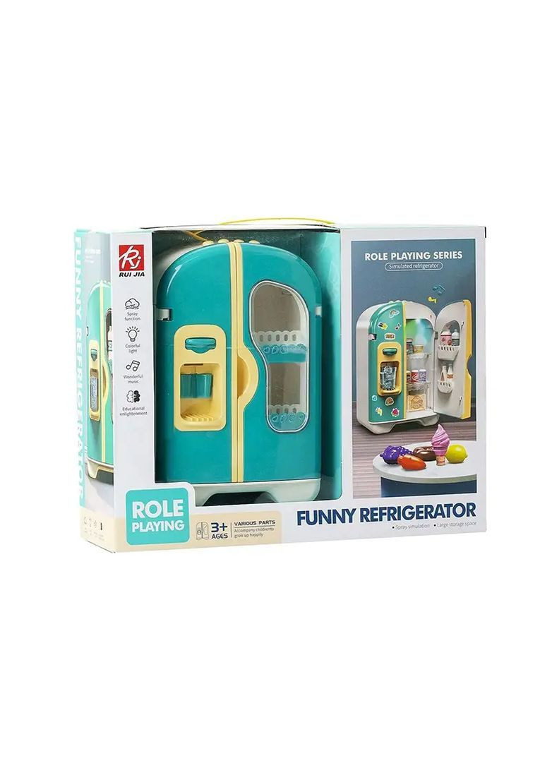 Дитяча побутова техніка Холодильник музичний пластиковий на батарейках в асортименті RJ5809B YG Toys Дів5809 (370653191)