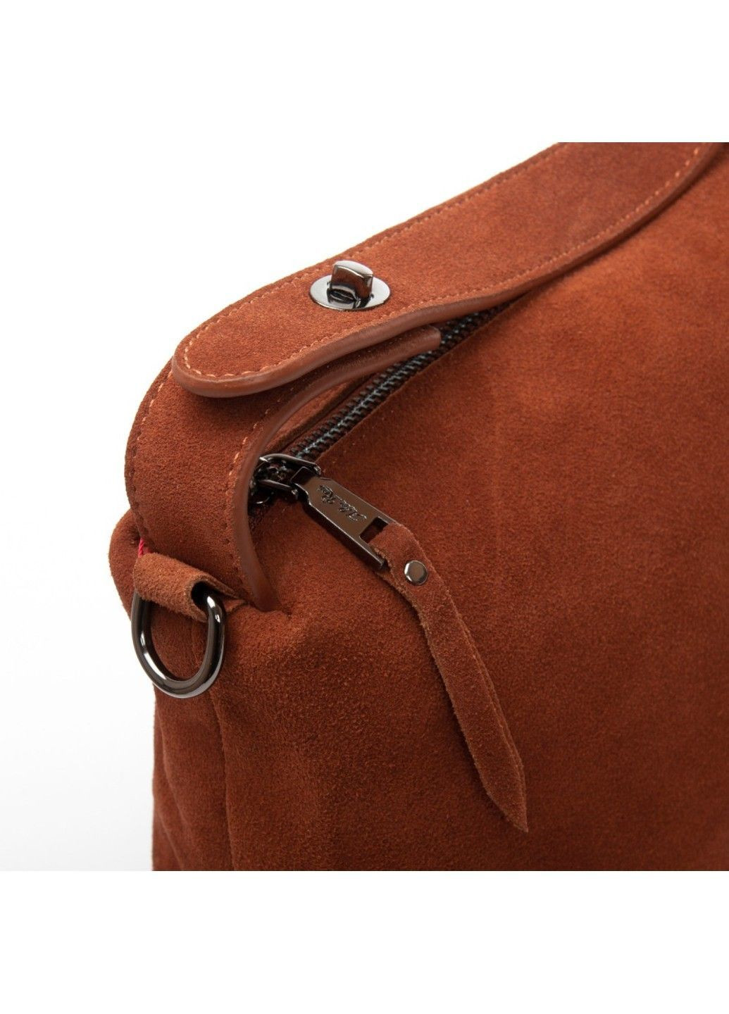 Жіноча сумка замшева 9148 camel Alex Rai (370766737)