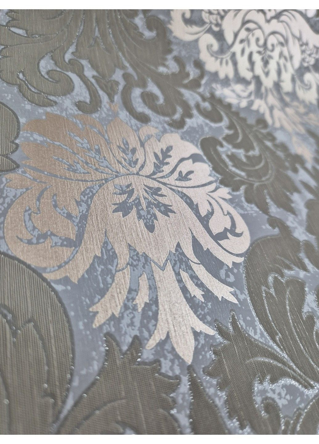 Обои виниловые 10.05 × 1.06 м 33625,розовое золото,серые,кофейные для спальни,гостиной,кухни,прихожей MARBURG (340275541)