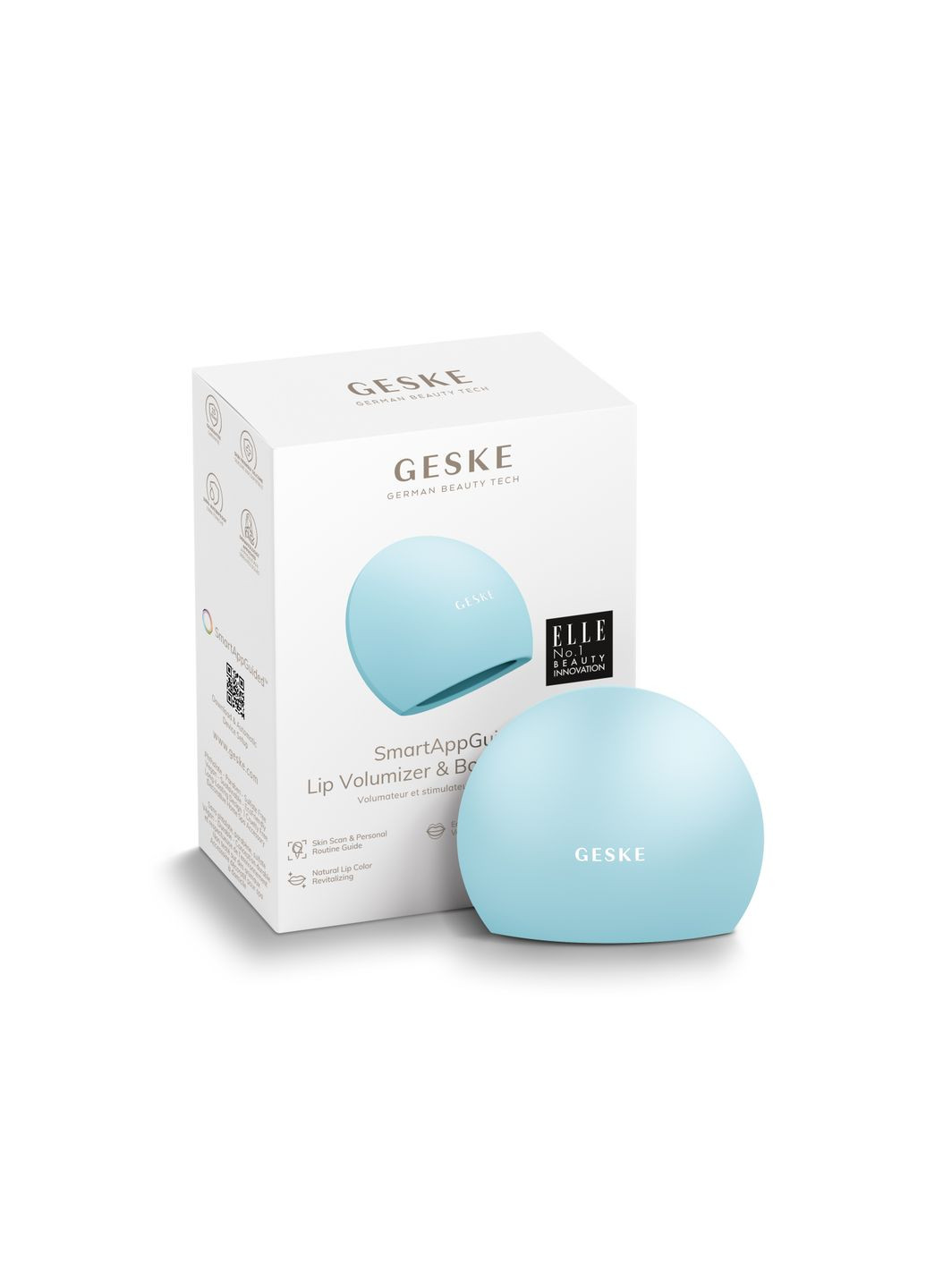 Пристрій для збільшення обʼєму губ Lip Volumizer&Booster 4в1 Big turquoise GESKE (341526280)