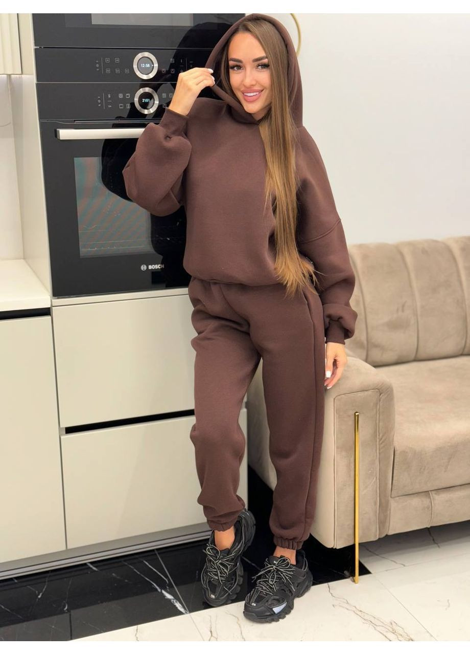 Женский теплый спортивный костюм на флисе Adelante (367179436)