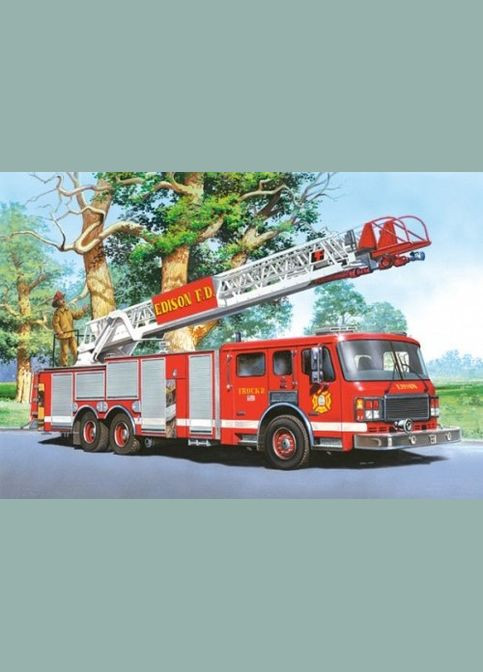 Пазл для детей "Пожарная машина" (B06359) Castorland (291436551)