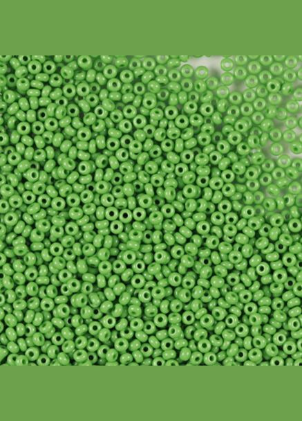 Бісер чеський Preciosa 53230, керамічний, салатовий (10 г) No Brand (340482632)