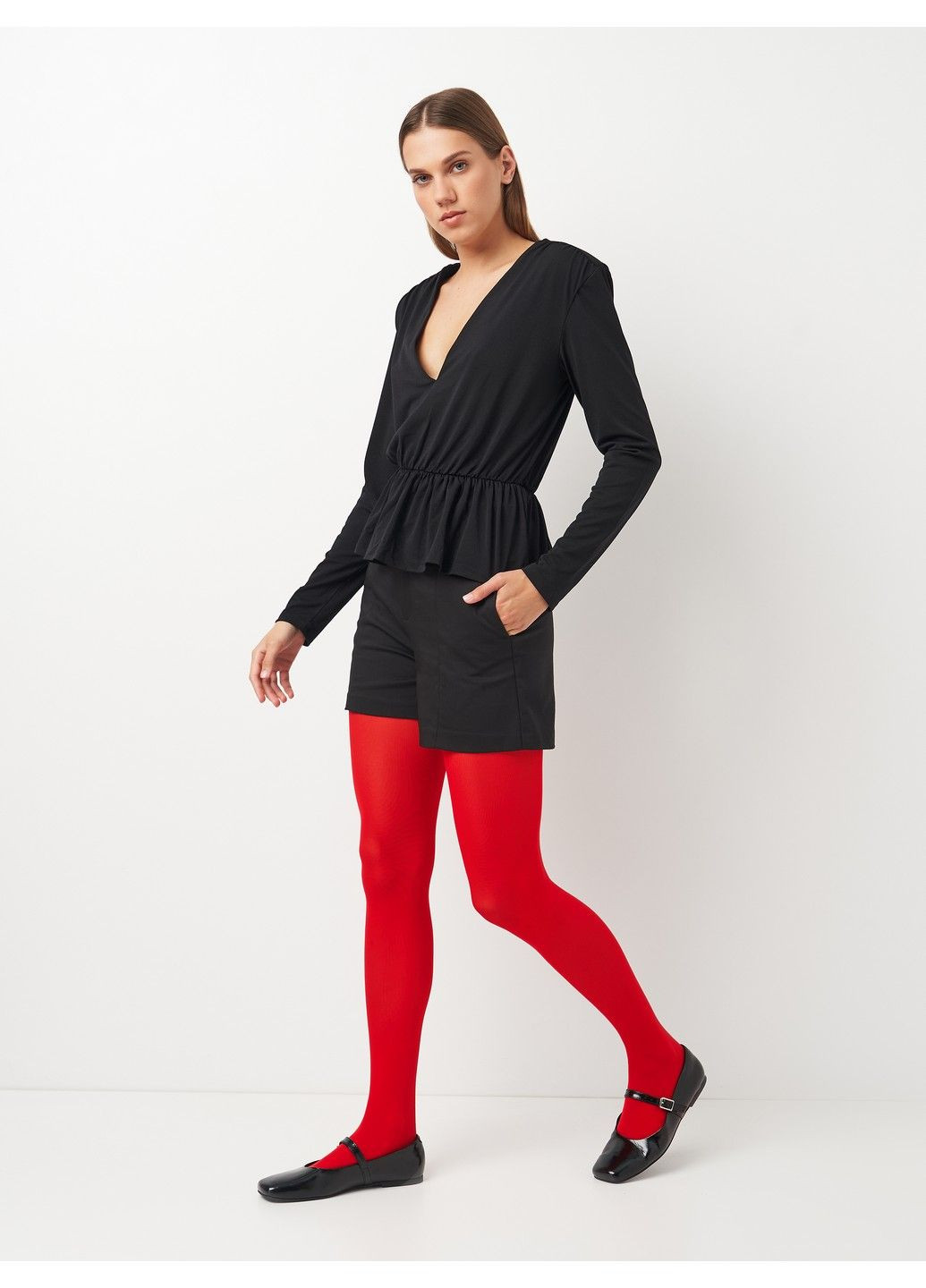 Чёрная блуза Ivyrevel