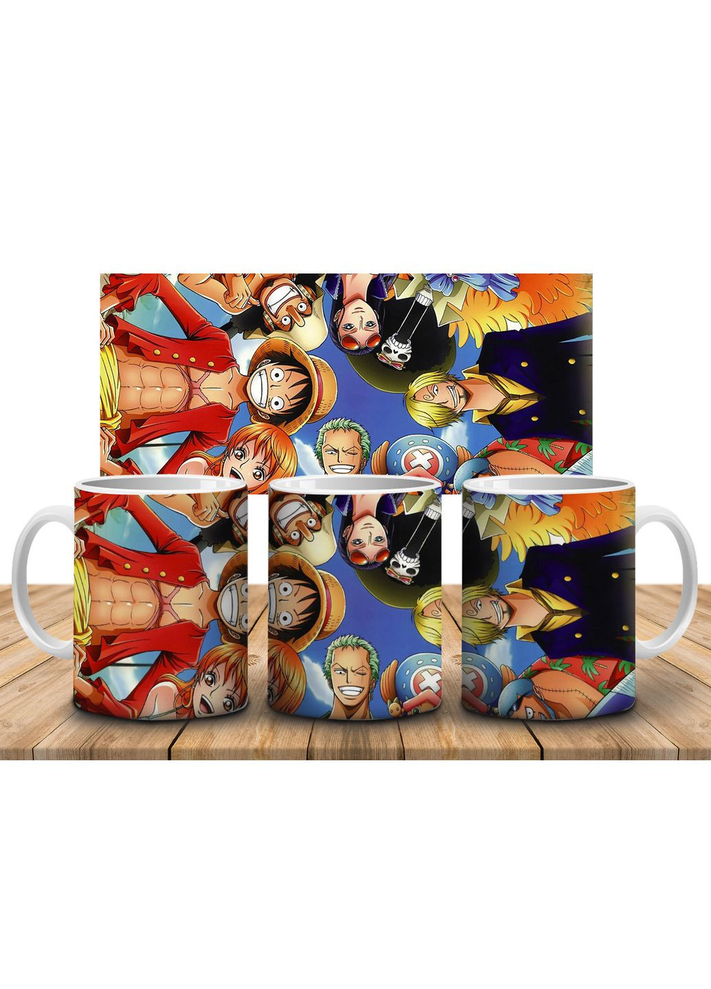 Кружка з принтом Ван піс / One Piece-11, 330 мл No Brand (317300466)