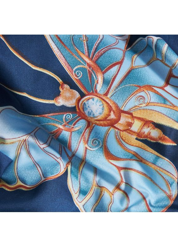 Комплект постільної білизни Микросатин Premium «» Полуторний Євро 160х220 наволочки 2х40х60 Moon&Star Flutter Dreams (356116621)